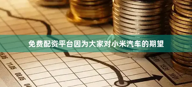 免费配资平台因为大家对小米汽车的期望